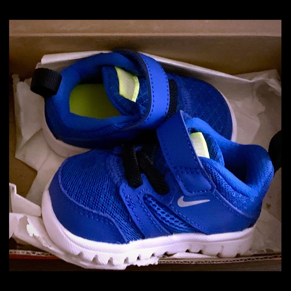 Blue size 2c brand new Nikes